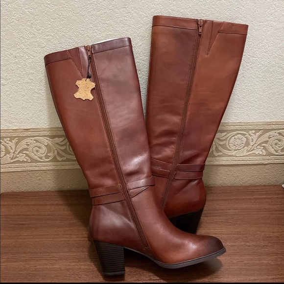 New Giani Bernini Womens Rozario Almond Toe Mid-Calf Fashion Boots - Picture 5 of 12